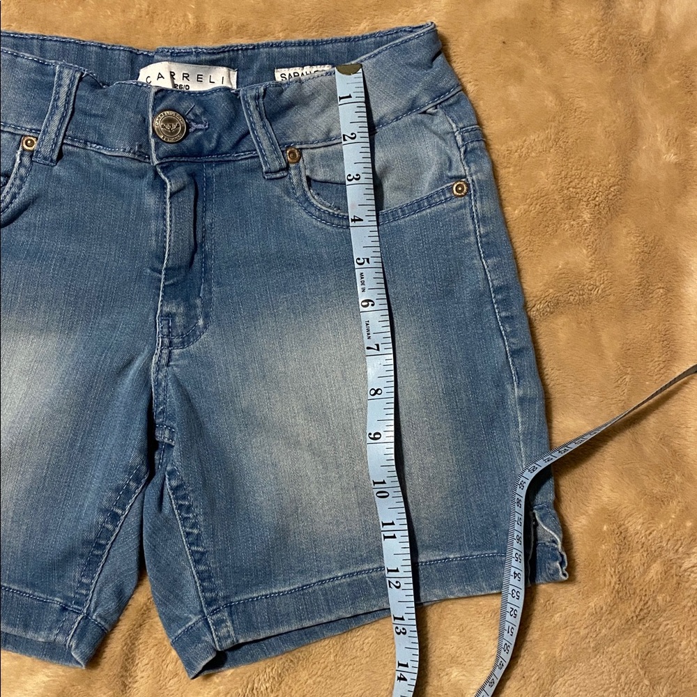 Carreli Sarah Fit Denim Shorts Sz 0